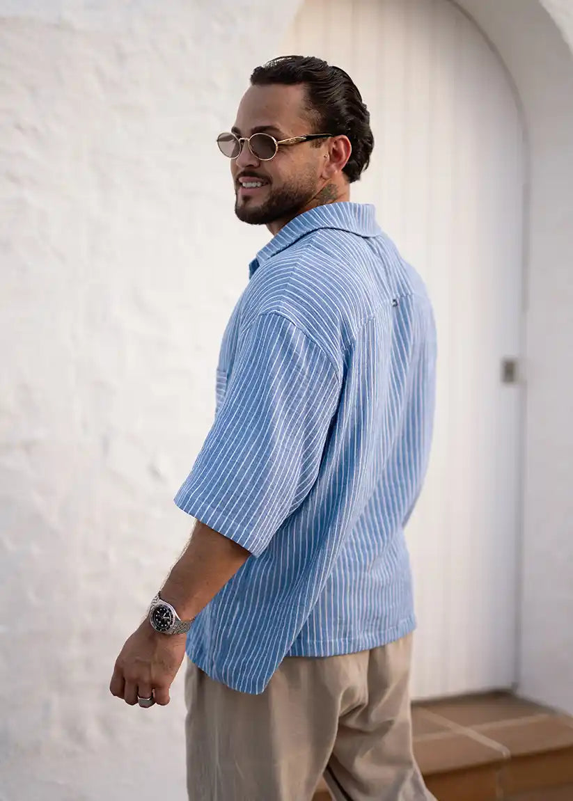 Camisa Oversize Manga Corta Dolce Vita