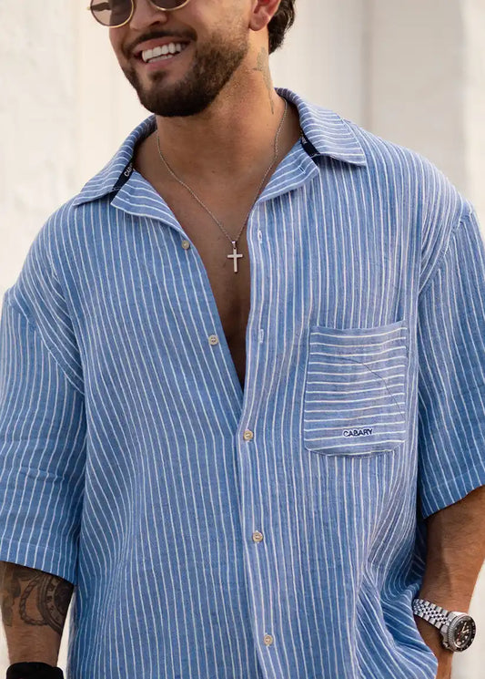 Camisa Oversize Manga Corta Dolce Vita