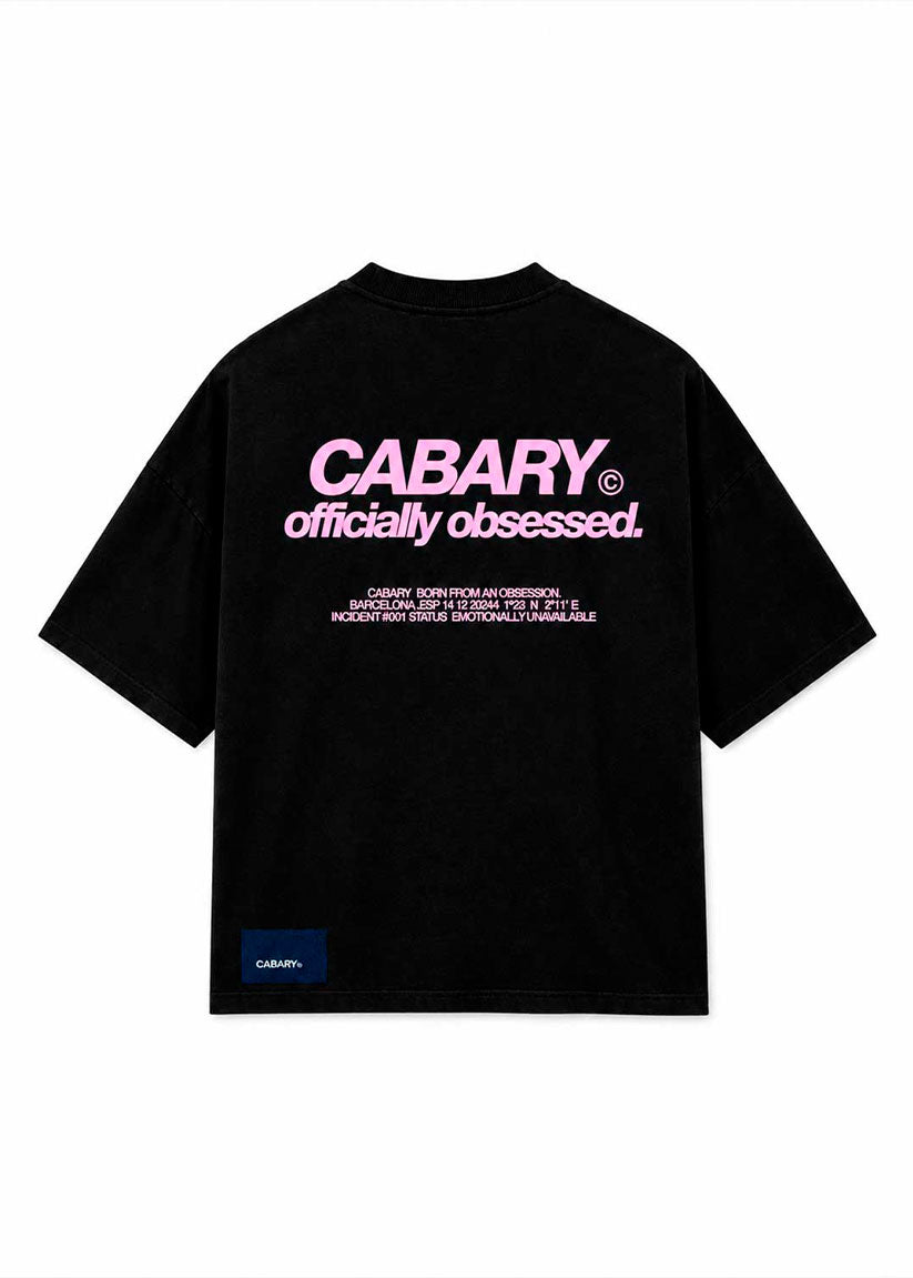 Camiseta Oversize Oficially Obsessed
