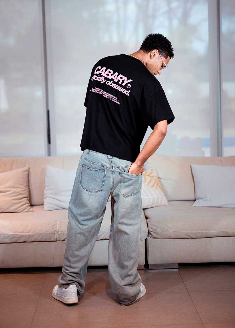 Camiseta Oversize Oficially Obsessed