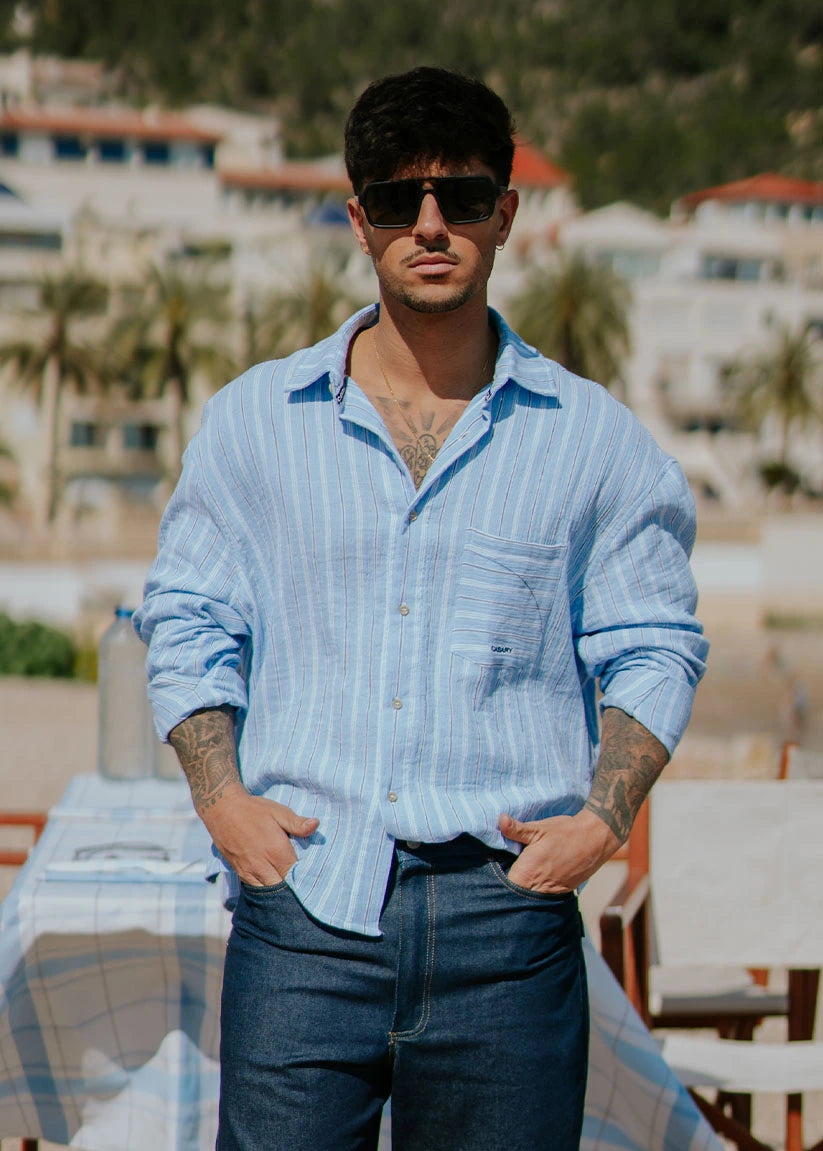 Camisa oversize Dolce Vita hombre CABARY edición limitada Barcelona 2026
