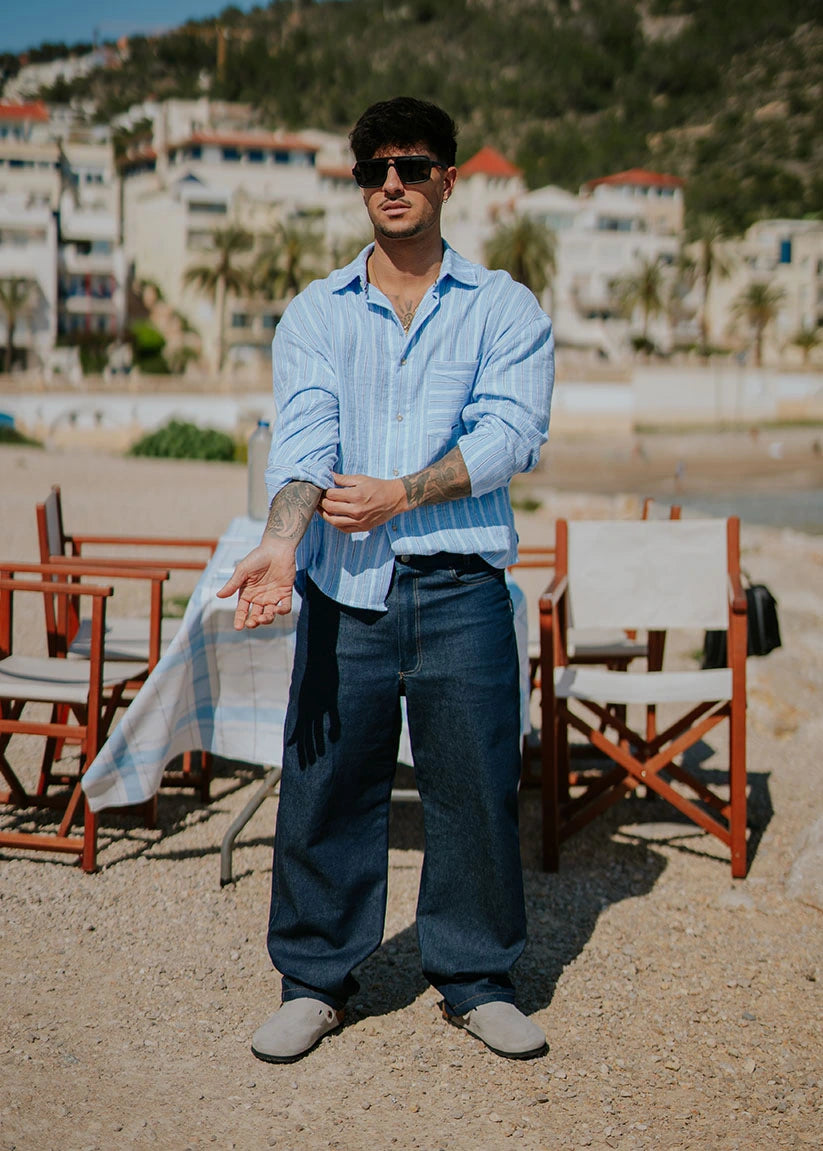 Camisa oversize Dolce Vita hombre CABARY edición limitada Barcelona 2026