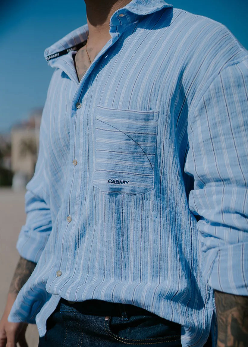 Camisa oversize Dolce Vita hombre CABARY edición limitada Barcelona 2026