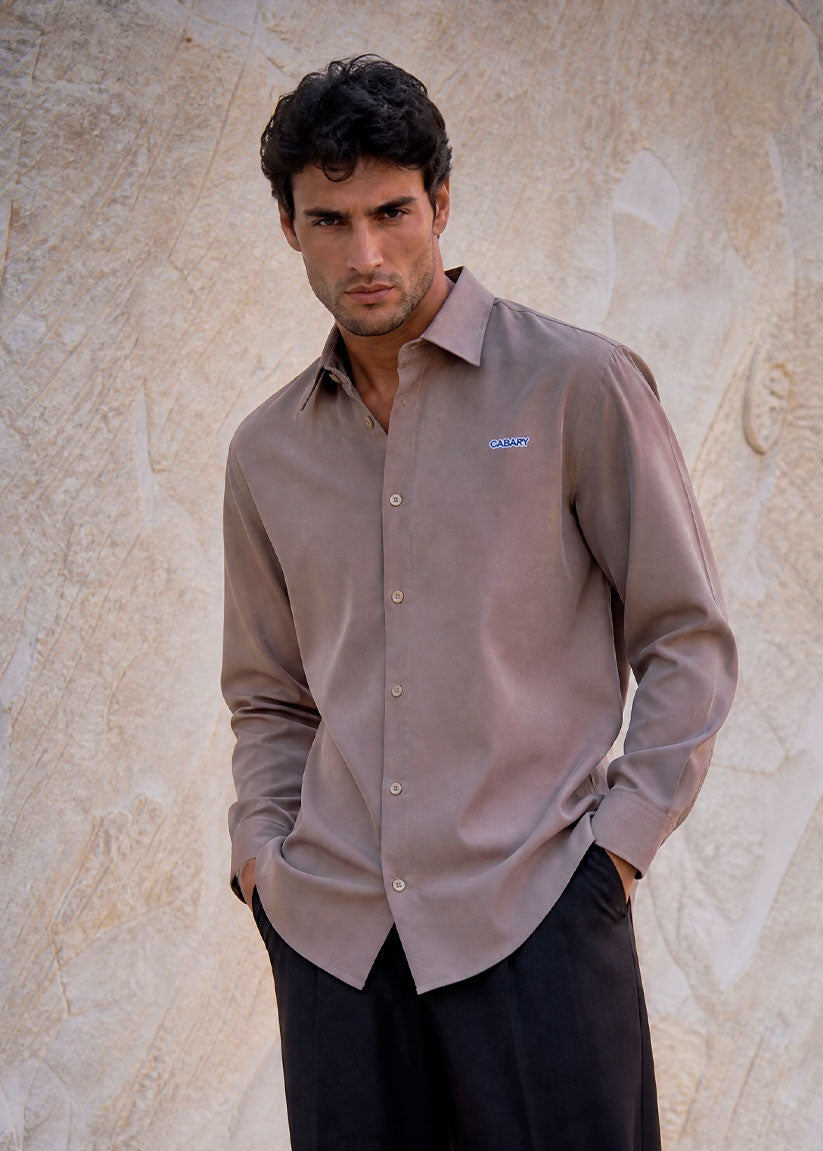 Chemise Oversize Sable