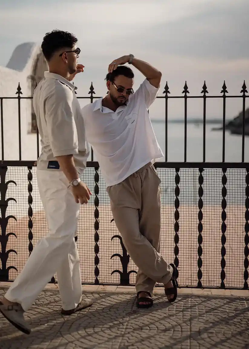 Polo Oversize Dolce Vita Blanco