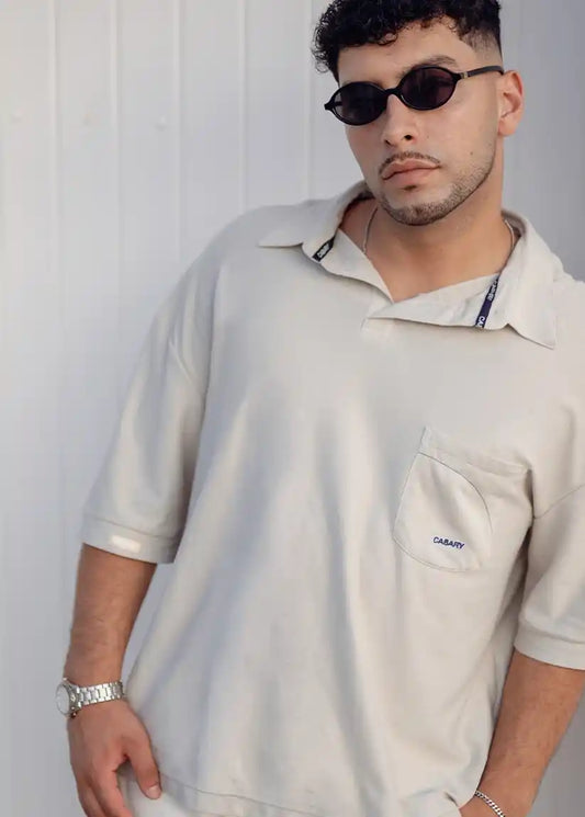 Polo Oversize Dolce Vita Beige
