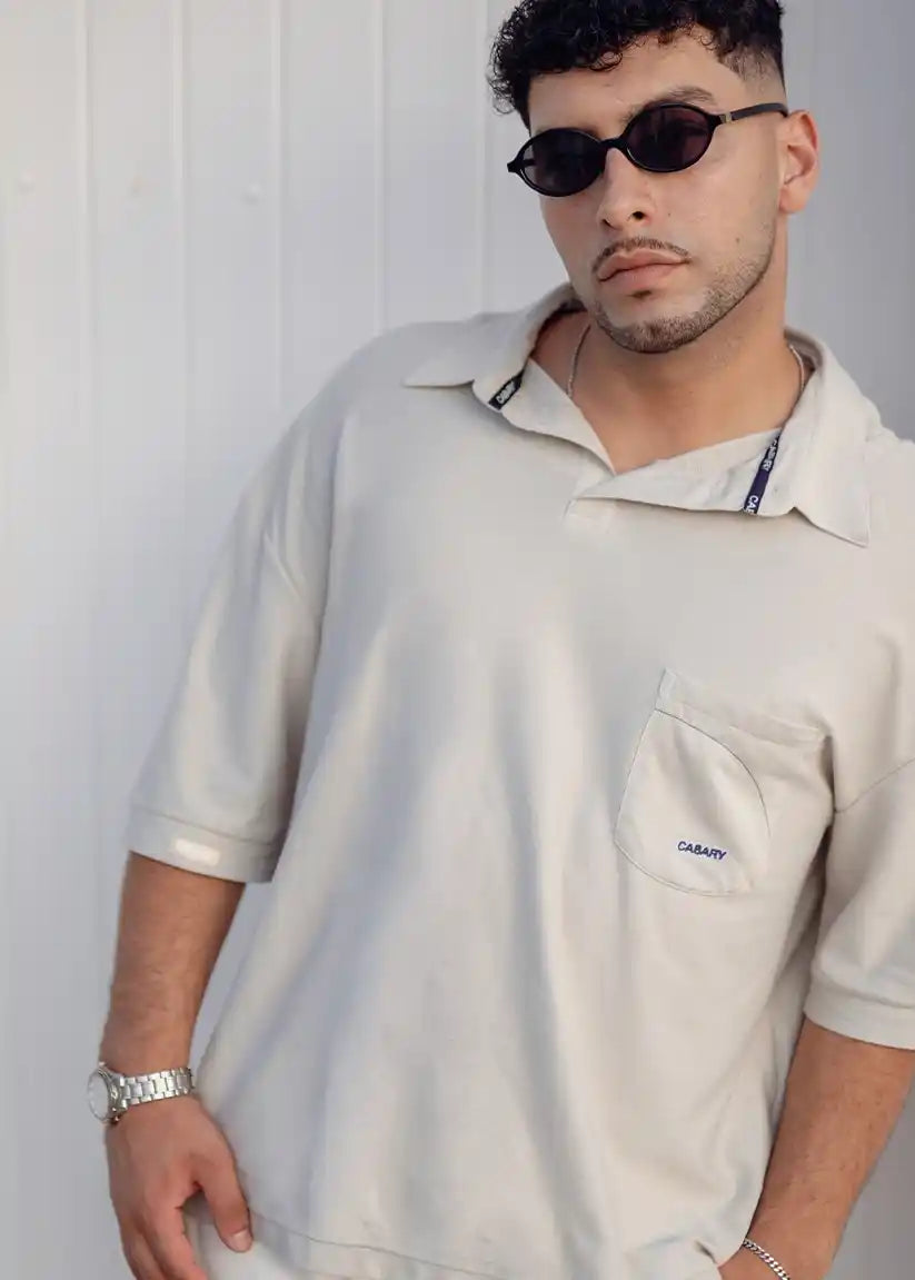 Polo Oversize Dolce Vita Beige