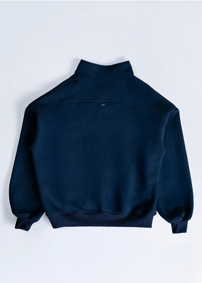 Sudadera oversize de cuello alto