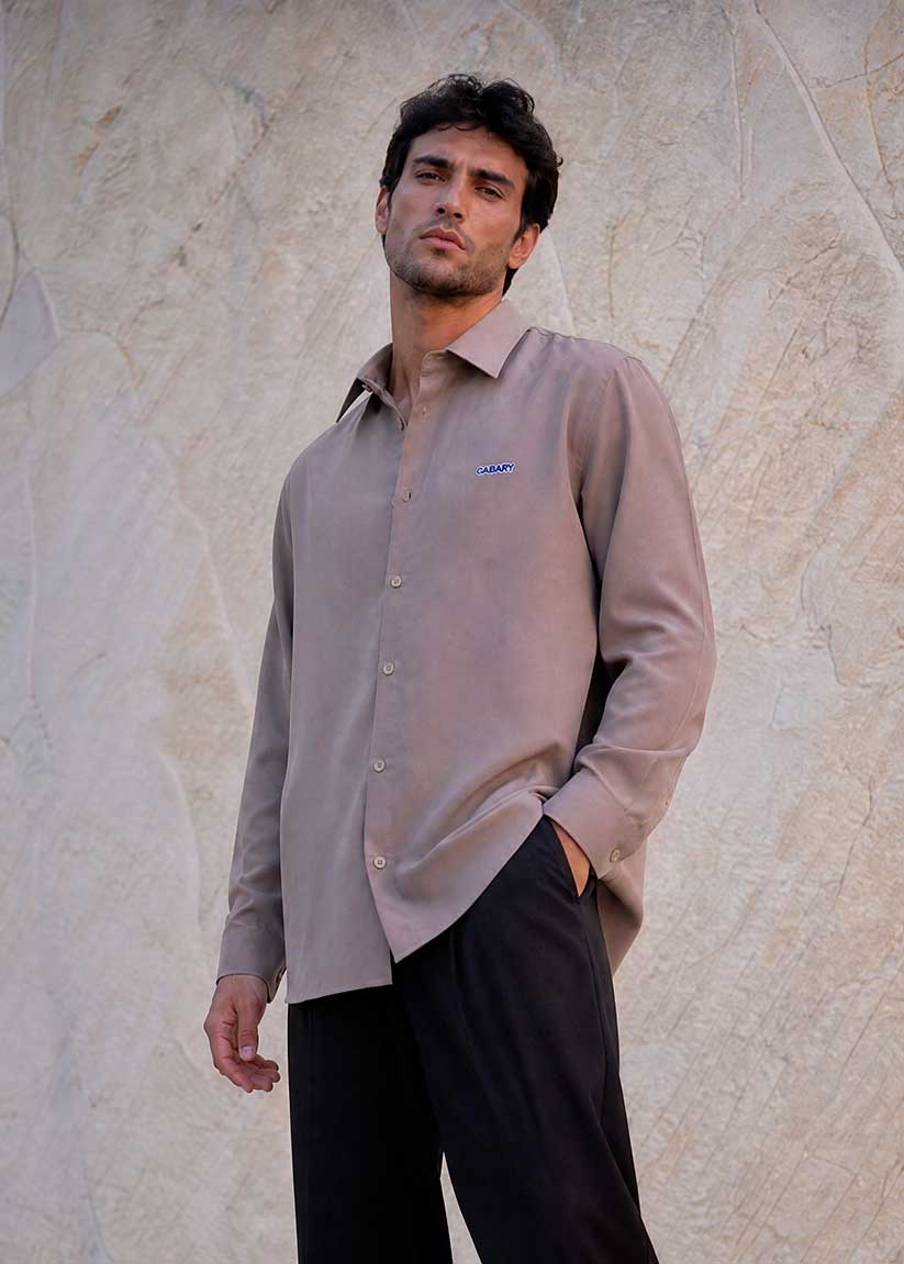 Chemise Oversize Sable
