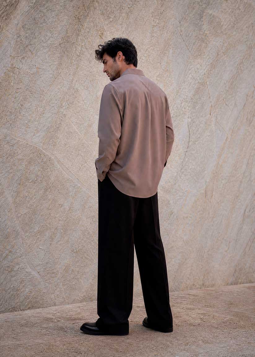 Chemise Oversize Sable
