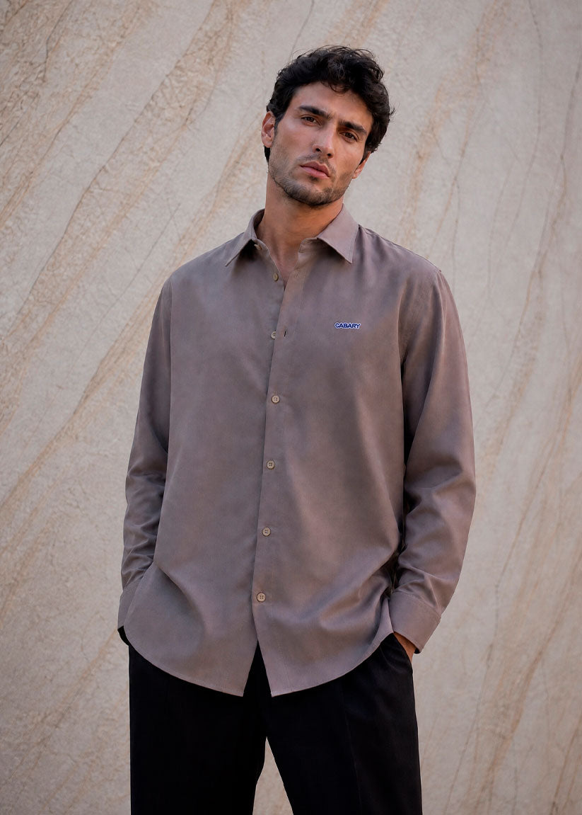 Chemise Oversize Sable