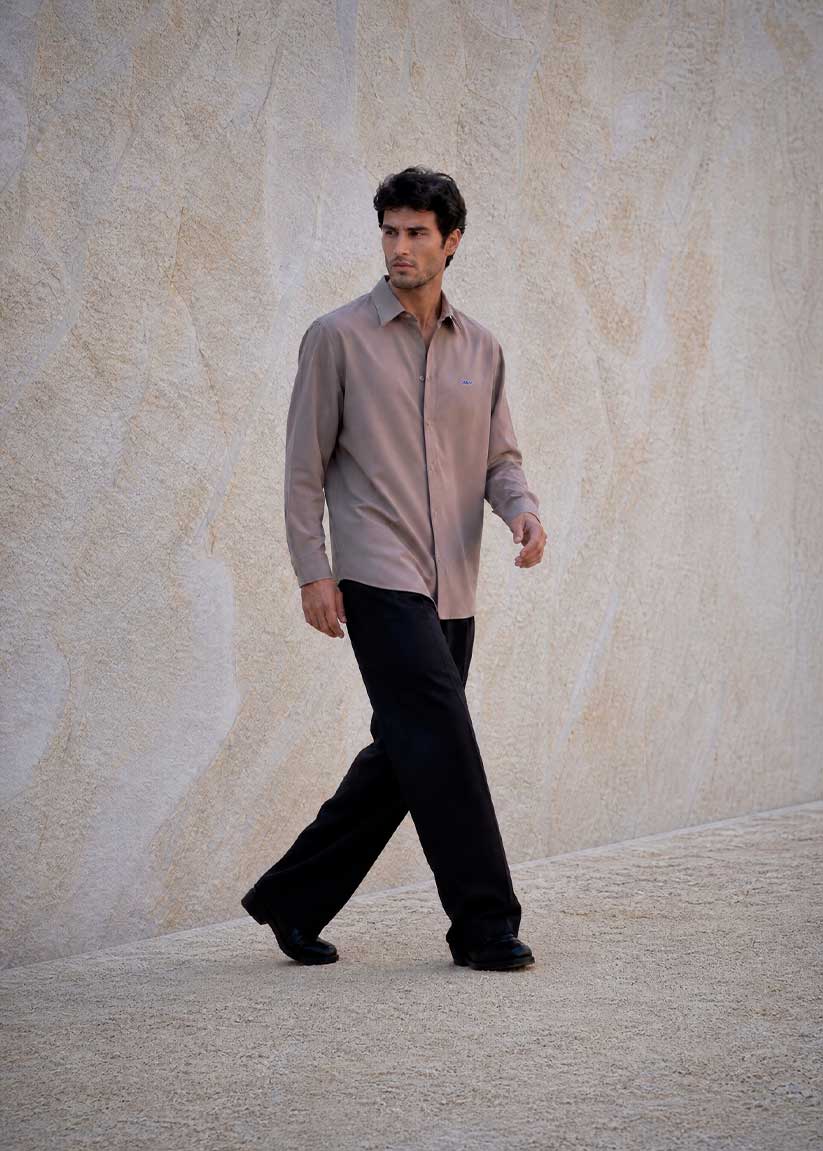 Chemise Oversize Sable