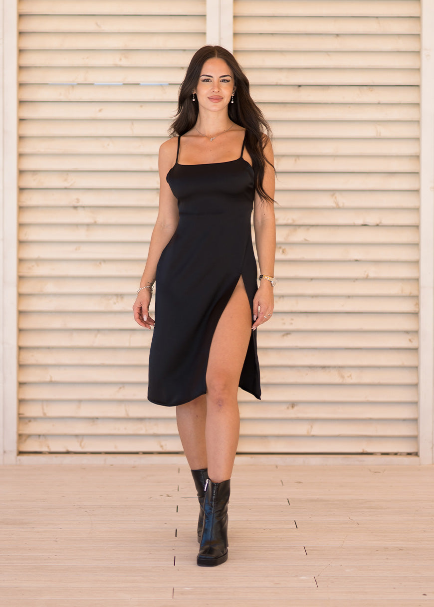 Vestido midi clásico